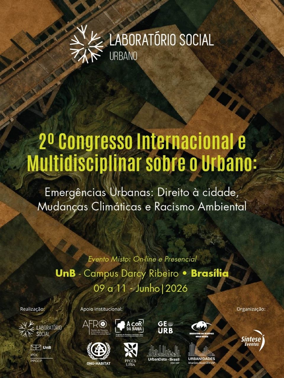 Cartaz 2º Congresso Urbano 2026